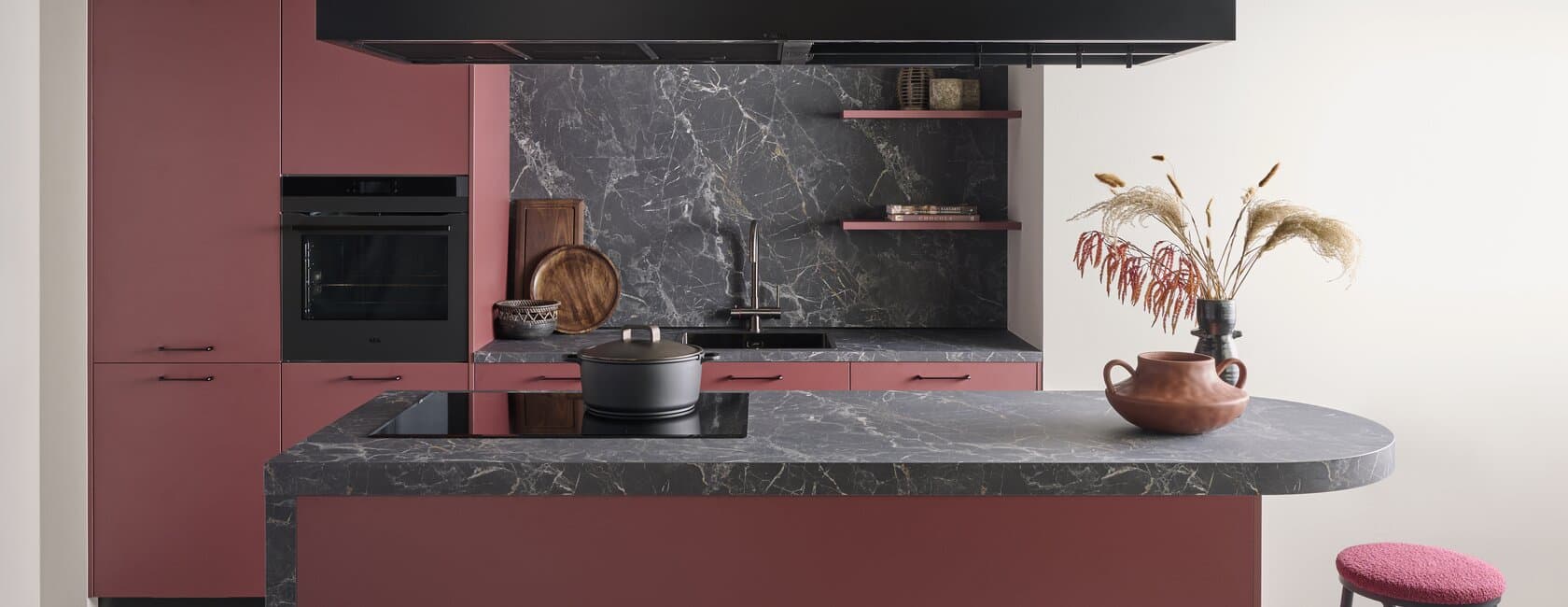 Trendy eilandkeuken